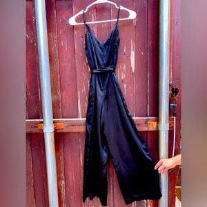 Juniors Black Jumpsuit